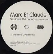 Marc Et Claude - You Own The Sound Album Sampler
