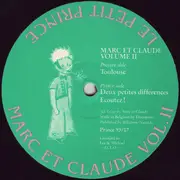 12'' - Marc Et Claude - Marc Et Claude (Volume II)