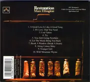 CD - Marc Ellington - Restoration - Digipak