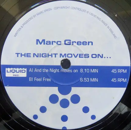 Marc Green - The Night Moves On