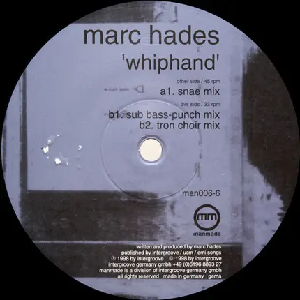 Marc Hades - Whiphand