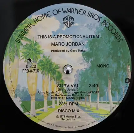 Marc Jordan - Survival