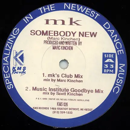 Marc Kinchen - Somebody New