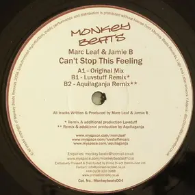 Marc Leaf & Jamie B - Can't Stop This Feeling