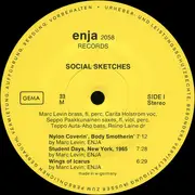 LP - Marc Levin , Carita Holmström , Seppo Paakkunainen , Teppo Hauta-aho , Reino Laine - Social Sketches