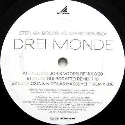 Marc Romboy vs. Stephan Bodzin - Drei Monde