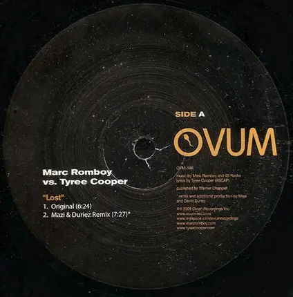 Marc Romboy vs. Tyree Cooper - Lost