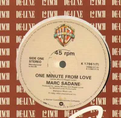Marc Sadane - One Minute From Love