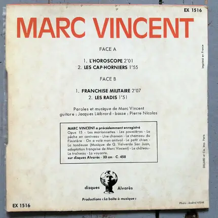 Marc Vincent - L'Horoscope