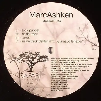 MARC ASHKEN - ACINOM EP