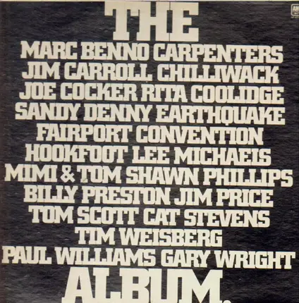 Marc Benno, Carpenters, Joe Cocker, Billy Preston a.o. - The ... Album