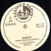 12inch Vinyl Single - Marce - I Want You - ORIGINAL BLACK VINYL