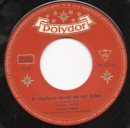 Marcel Amont - Er Studierte Musik An Der Seine