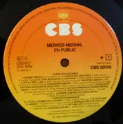 LP - Marcel Merkes - Paulette Merval - Merkès - Merval 'En Public'