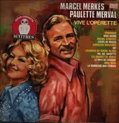 LP - Marcel Merkes & Paulette Merval - Vive L'Operette