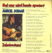 7inch Vinyl Single - Marcel Schaar - Bei Uns Wird Heute Operiert