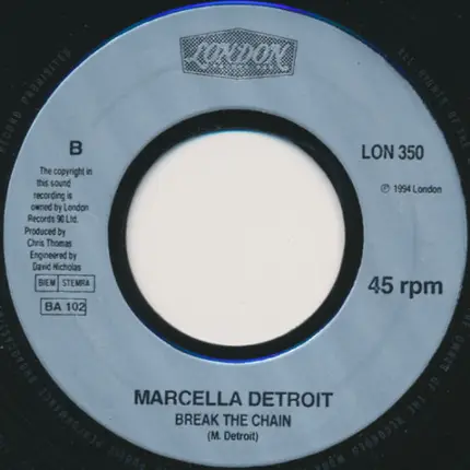 Marcella Detroit & Elton John - Ain't Nothing Like The Real Thing