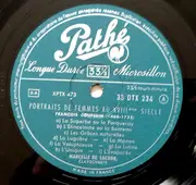 LP - Rameau / Corrette / Couperin / Dandrieu a.o. - Portraits De Femmes Au XVIIIème Siècle - Mono