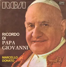I Cantori Moderni di Alessandroni - Ricordo Di Papa Giovanni