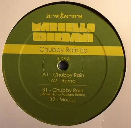 Marcello Giordani - Chubby Rain E.P.