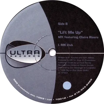 Marc Kinchen Featuring Claire Rivers - Lift Me Up