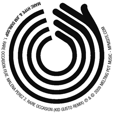 Marc Hype & Jim Dunloop - Rare Occasion / Al Naafiysh (The Soul)