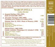 CD - Marcin Dylla , Joaquín Rodrigo , Alexandre Tansman , Nicholas Maw , Manuel María Ponce Cuéllar - Guitar Recital