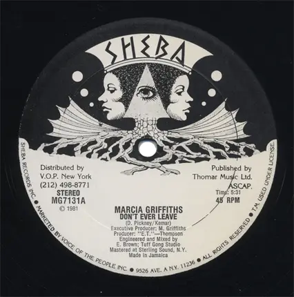 Marcia Griffiths - Don't Ever Leave
