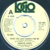 7'' - Marcia Hines Featuring Mona Lisa Young & Terry Young - Save The Last Dance For Me