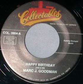 Marc J. Goodman - Happy Birthday