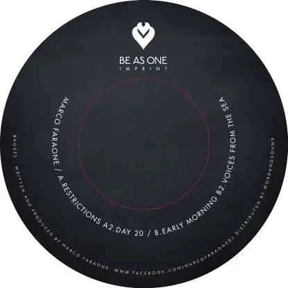 Marco Faraone - Restrictions