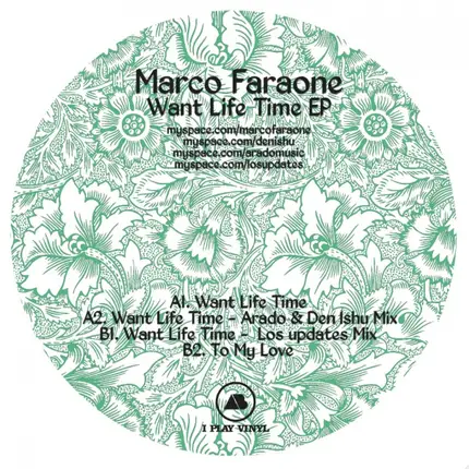 Marco Faraone - Want Life Time EP