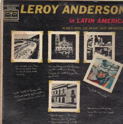 Marco Rizo And His Orchestra - Leroy Anderson in Latin America
