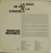 LP - Marcos Redondo - La Edad de Oro de la Zarzuela Vol. 2