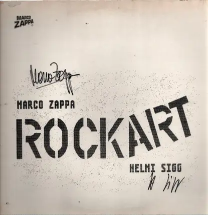 Marco Zappa , Helmi Sigg - RockArt