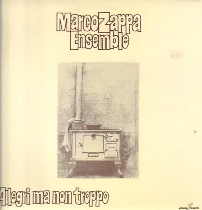 Marco Zappa Ensemble - Allegri Ma Non Troppo