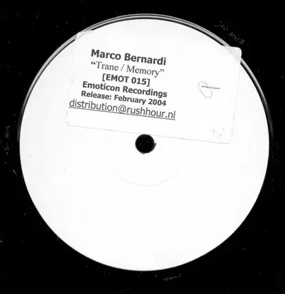 Marco Bernardi - Trane / Memory