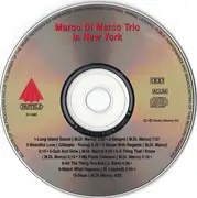 CD - Marco Di Marco Trio - Marco Di Marco Trio In New York 'Sempre'