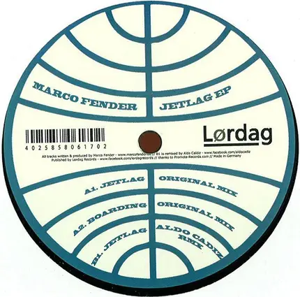 Marco Fender - Jetlag EP
