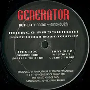 Marco Passarani - Space Under Downtown EP