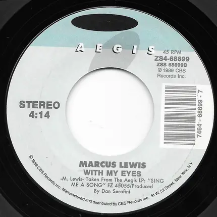 Marcus Lewis - Searchin' For A Good Time
