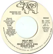 7inch Vinyl Single - Marcy Levy and Robin Gibb - Help Me