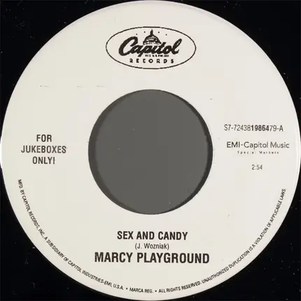 Marcy Playground - Sex And Candy / Ancient Walls Of Flowers