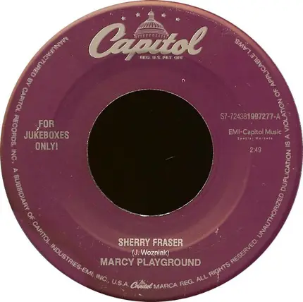 Marcy Playground - Sherry Fraser