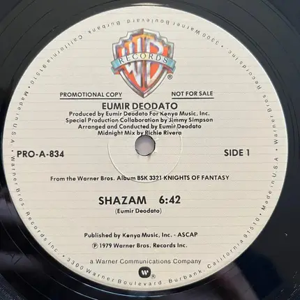 Mardi Gras BB feat. Eumir Deodato - Vinylsmasher