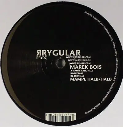 MAREK BOIS - MAMPE HALB/HALB EP