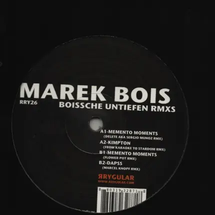 Marek Bois - Boissche Untiefen Rmxs