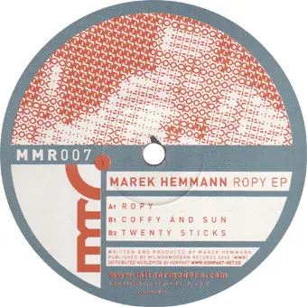 Marek Hemmann - Ropy EP