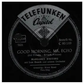 Margaret Whiting - Good Morning, Mr. Echo / River Road Two-Step