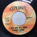 7inch Vinyl Single - Margaret Whiting - It Keeps Right On A Hurtin' / I Hate To See Me Go - Promo Copy